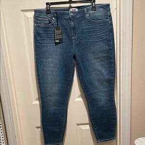 Paige Verdugo Crop skinny jeans